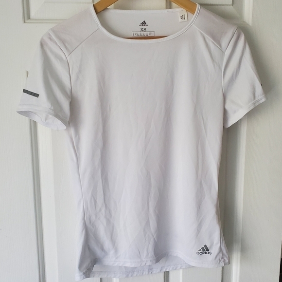 Adidas Women's Running Run T-Shirts White CG2018 size XS - Picture 2 of 10